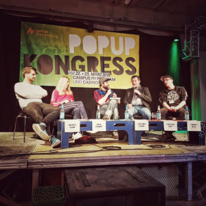 Sofa Sessions, Panels, Workshops auf der Popup Brandenburg